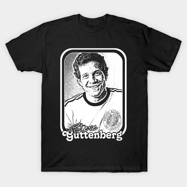 Steve Guttenberg / 80s Aesthetic Movie Lover Gift Design T-Shirt by DankFutura